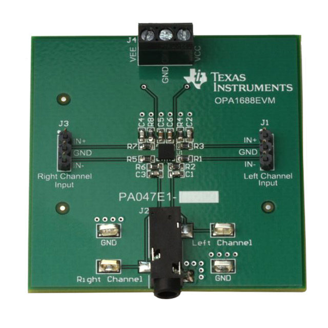 OPA1688EVM Texas Instruments  Cartes d'évaluation - Amplificateurs opérationnels
